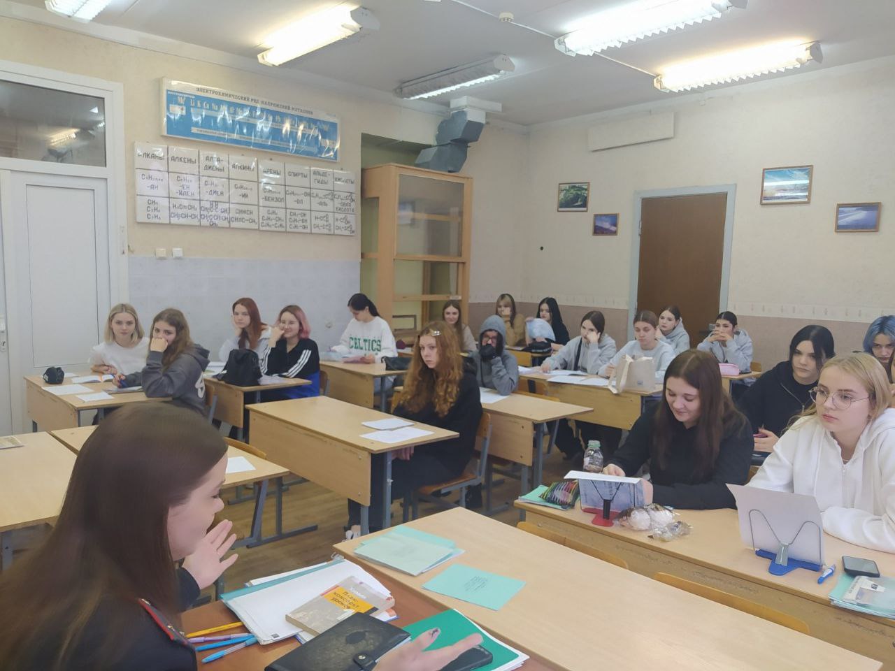 Встреча с участковым инспектором ИДН