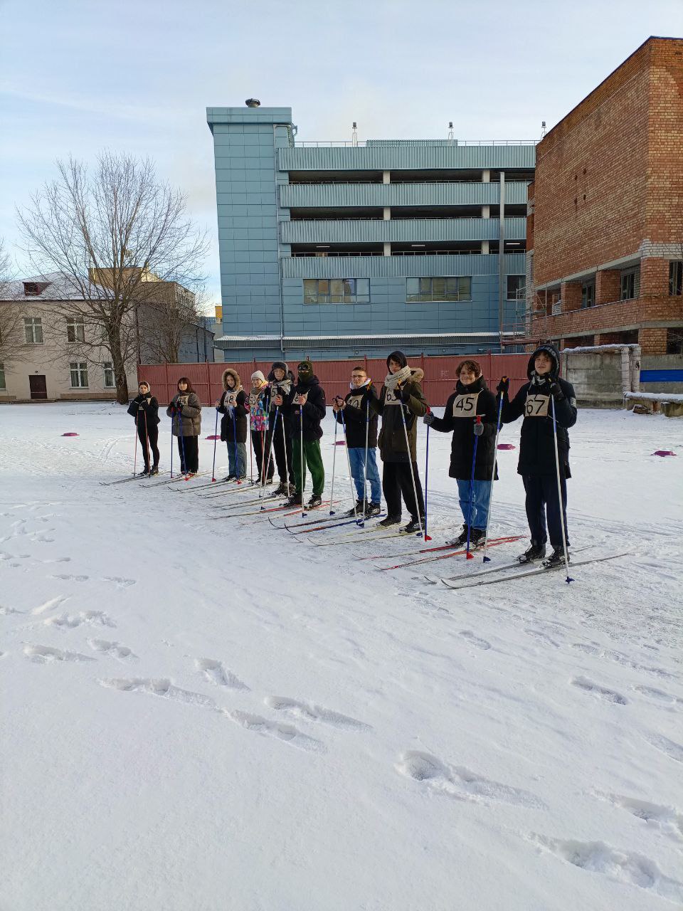 Cоревнования по лыжным гонкам